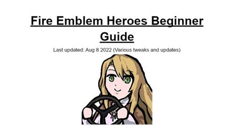 r fireemblemheroes|The Comprehensive FEH Beginner Guide : r/FireEmblemHeroes.